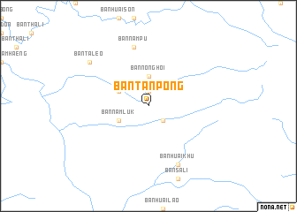 map of Ban Tan Pong