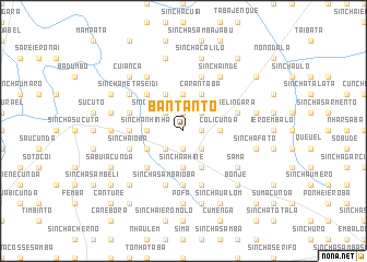 map of Bantanto