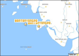 map of Ban Tanyong Po