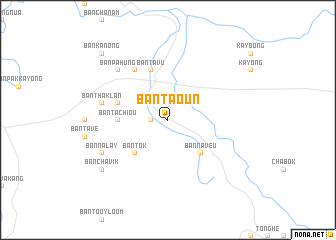map of Ban Taoun