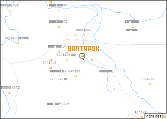 map of Ban Tapok