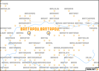 map of Ban Tapou