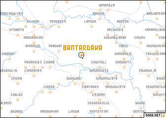 map of Bantardawa