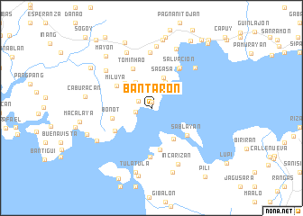 map of Bantaron