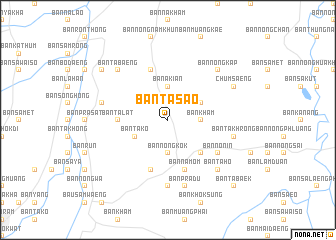 map of Ban Ta Sao