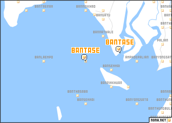 map of Ban Ta Se