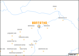 map of Bản Tâ Thơ