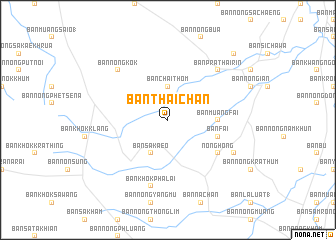 map of Ban Thai Chan