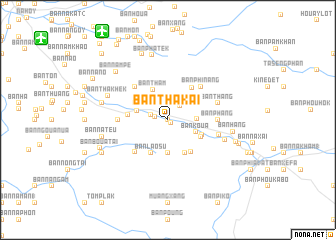 map of Ban Thakai