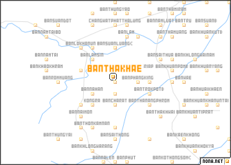 map of Ban Tha Khae