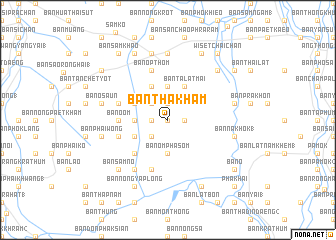 map of Ban Tha Kham