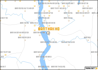 map of Ban Thakho