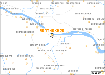 map of Ban Tha Khrai