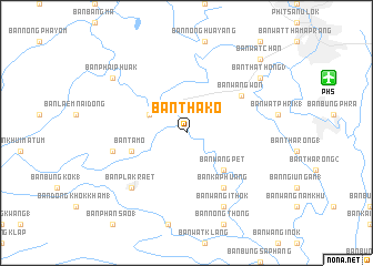 map of Ban Tha Ko