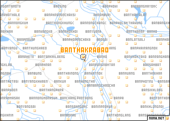 map of Ban Tha Krabao