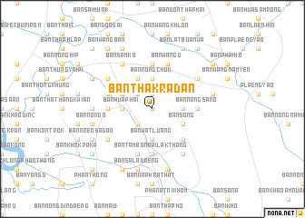 map of Ban Tha Kradan