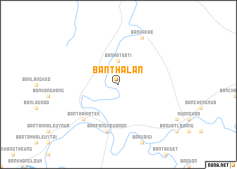 map of Ban Thalan