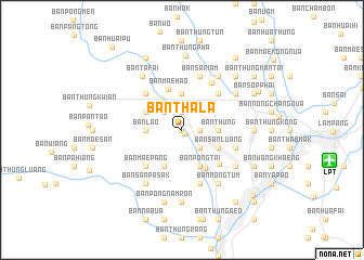 map of Ban Tha La