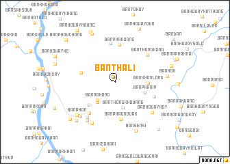 map of Ban Thali