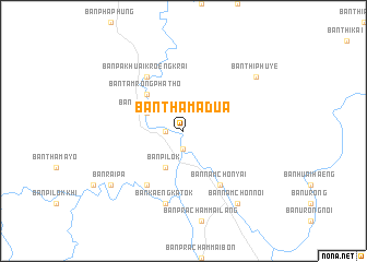 map of Ban Tha Madua