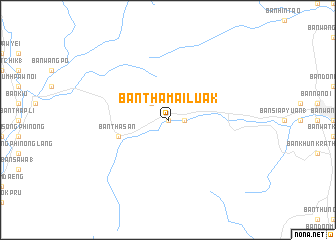 map of Ban Tha Mai Luak