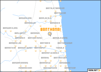 map of Ban Tha Nai