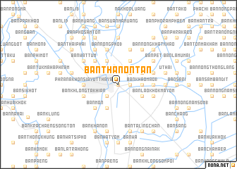 map of Ban Thanon Tan