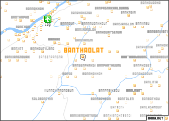 map of Ban Thaolat