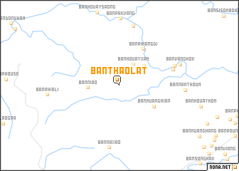 map of Ban Thaolat