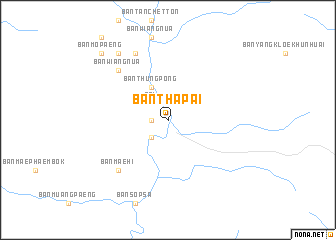 map of Ban Tha Pai