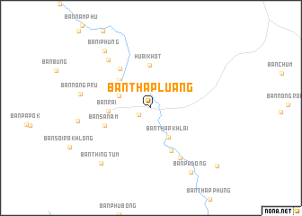 map of Ban Thap Luang