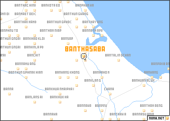 map of Ban Tha Saba