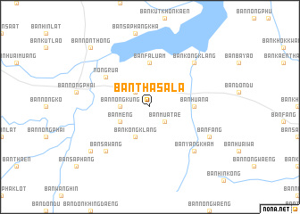 map of Ban Tha Sala