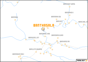map of Ban Thasala