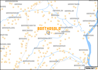 map of Ban Tha Sala