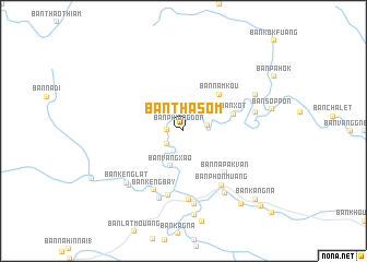 map of Ban Thasôm