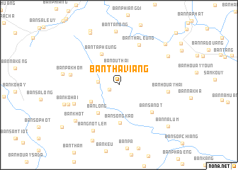 map of Ban Thaviang