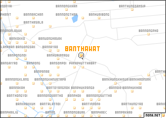 map of Ban Tha Wat