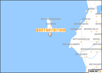 map of Ban Tha Yai Thim