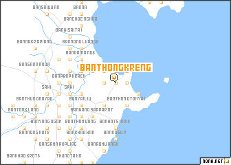 map of Ban Thong Kreng