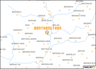 map of Ban Thôngthon