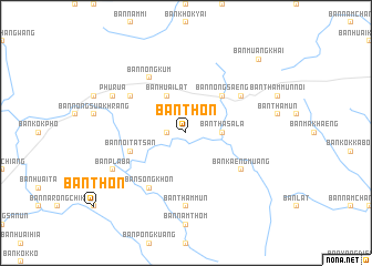 map of Ban Thon