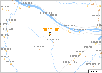 map of Ban Thon