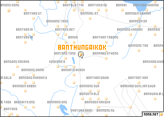 map of Ban Thung Ai Kok