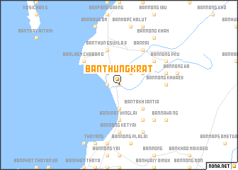 map of Ban Thung Krat