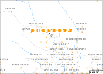 map of Ban Thung Makham Pom