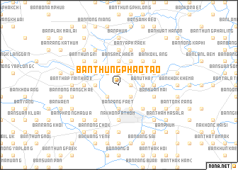 map of Ban Thung Phao Tao