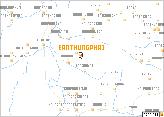 map of Ban Thung Phao