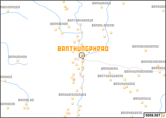 map of Ban Thung Phrao