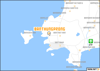 map of Ban Thung Prong
